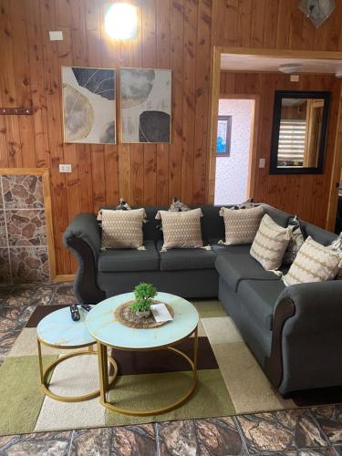 Et opholdsområde på Cabaña jazmin