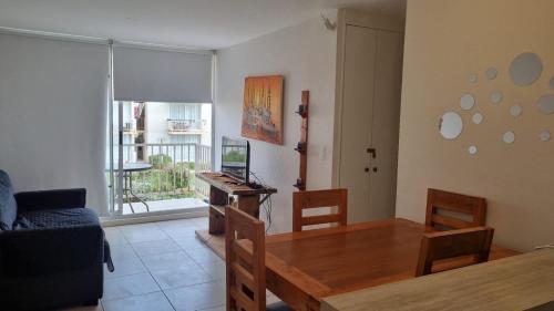 Posezení v ubytování Condominio Bordemar Las Cruces