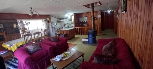 Et opholdsområde på Departamento a pasos del centro de Dalcahue