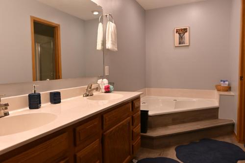 Koupelna v ubytování Home away from home