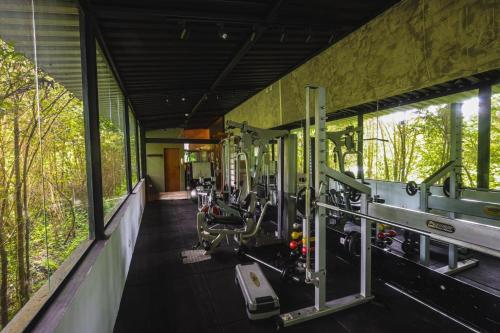 Fitnesscentret og/eller fitnessfaciliteterne på Hotel Boutique Village della Nonna