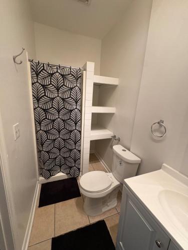 Koupelna v ubytování Union