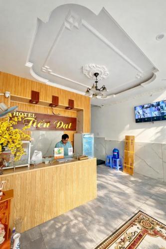 Et tv og/eller underholdning på Tiến Đạt Hotel Vũng Tàu