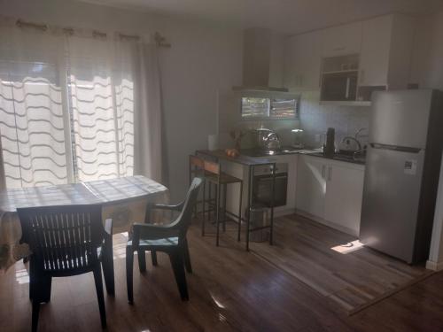 Køkken eller tekøkken på Chalet Bilu