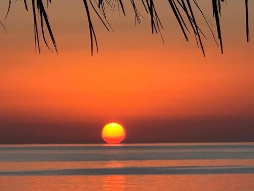 Lever ou coucher de soleil vu de le B&B/chambre d'hôtes ou à proximité