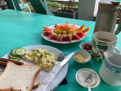 Mad på pensionatet eller i nærheden