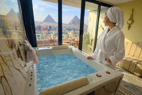 Billede fra billedgalleriet på Zoom Pyramids View inn i Kairo