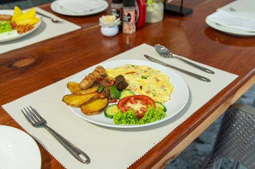 Mad på bed and breakfast-stedet eller i nærheden