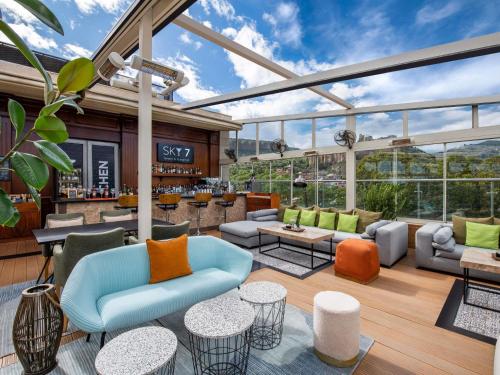 Khu vực ghế ngồi tại Mercure Tbilisi Old Town