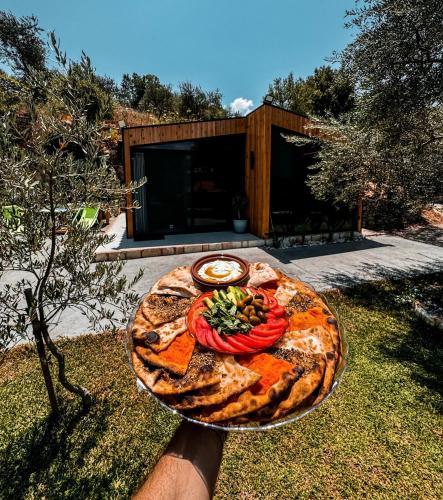 Jídlo v chaty nebo okolí