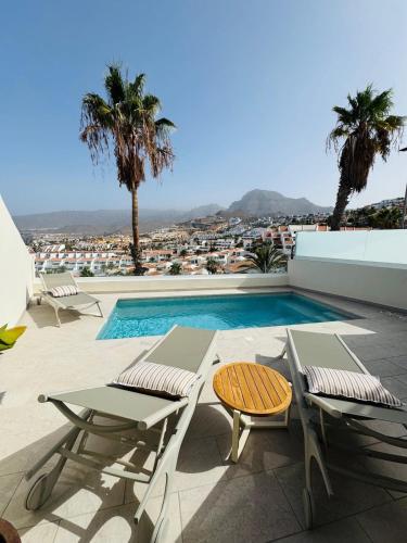 Superb ocean view villa with private pool - Villa Chiara Tenerife