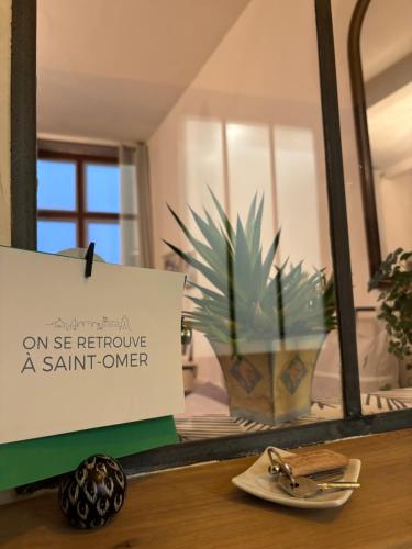 L'Omérade: Appartement de charme dans une maison audomaroise