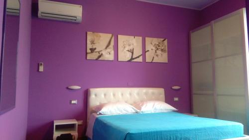 Ένα ή περισσότερα κρεβάτια σε δωμάτιο στο La Quercia Hotel con Ristorante
