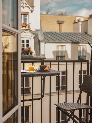 Balkón nebo terasa v ubytování Handsome Hotel