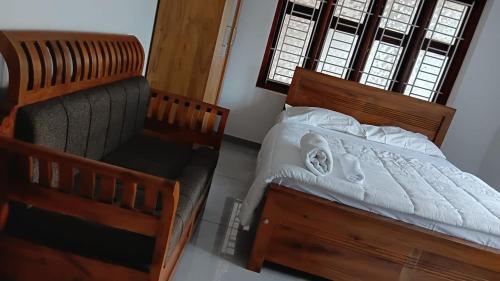 Letto o letti in una camera di UPPU HOMESTAY