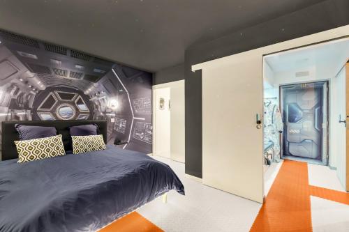 En eller flere senge i et værelse på La navette spatiale - Toulouse - Cité de l'espace