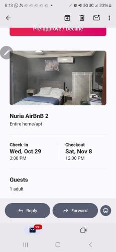 Cuina o zona de cuina de Nuria bnb