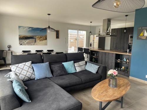 Køkken eller tekøkken på La maison Ti Billou