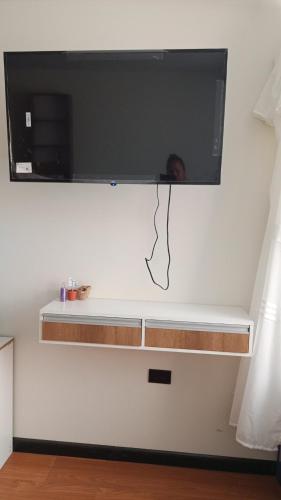 TV a/nebo společenská místnost v ubytování Monoambiente Acogedor