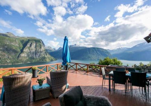 Naturlandskabet i nærheden af feriehuset