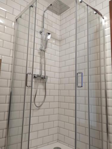 Koupelna v ubytování Apartmány Adam