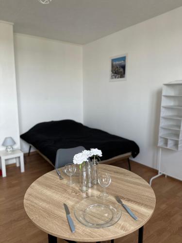 Spacieux studio rénové en centre ville - Apt7 - SDB commune