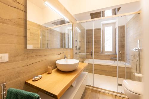 Koupelna v ubytování Dimora dAcqua e Charme