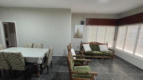 Et opholdsområde på La casa de Rena