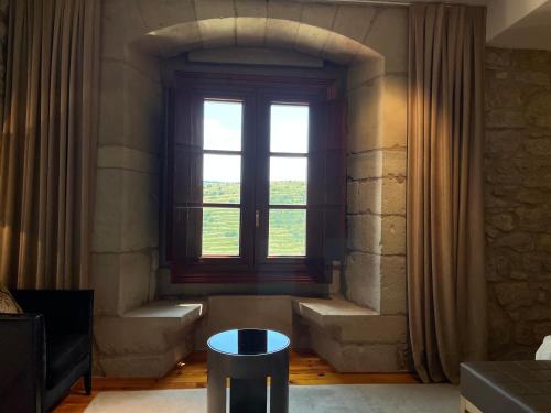 Koupelna v ubytování Hospedería Palacio de Allepuz