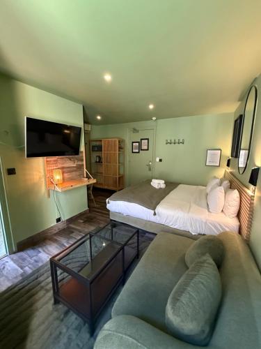 TV/Unterhaltungsangebot in der Unterkunft Hotel de Berne