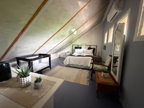 En eller flere senge i et værelse på Babushka