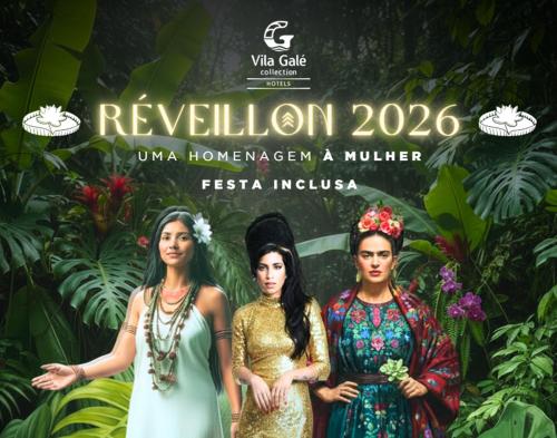 une affiche pour le film requiesce dans l'établissement Vila Galé Collection Sunset Cumbuco, à Cumbuco