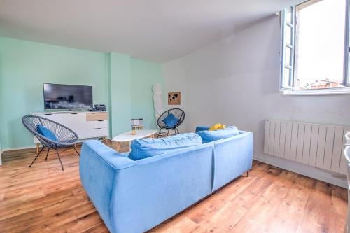 TV/trung tâm giải trí tại Le jardin suspendu