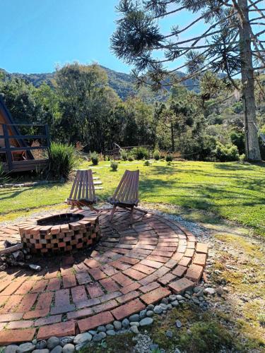 Natuurlandschap vlak bij het chalet