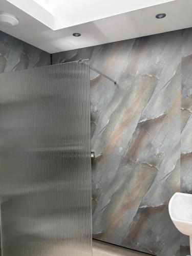 Et badeværelse på Cross Beck Cottage