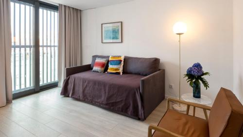 Lova arba lovos apgyvendinimo įstaigoje Lisbon Serviced Apartments - Parque