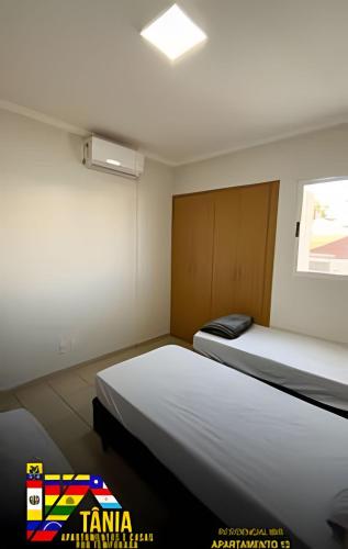 Postel nebo postele na pokoji v ubytování Apartamentos próximo ao Vitória Régia