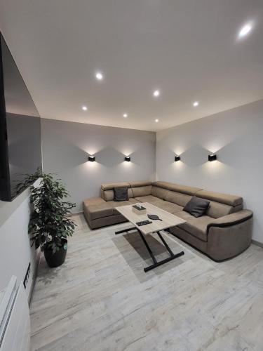 Et opholdsområde på Le Jenner - Magnifique appartement - 1 Ch - Balcon