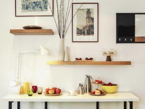 Eten bij of ergens in de buurt van het hotel

