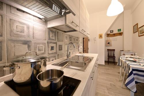 Køkken eller tekøkken på Il Cavalliere Bed & breakfast
