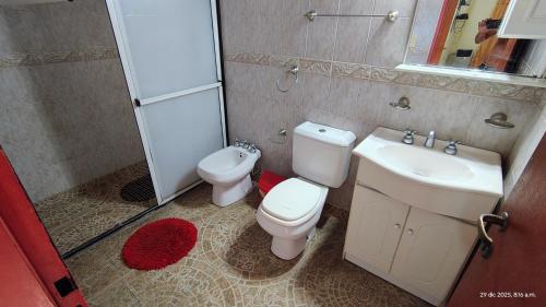 Et badeværelse på Departamentos Mary Federacion