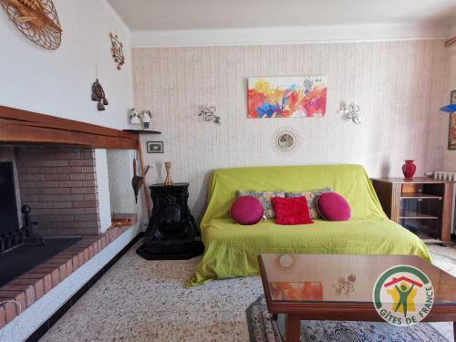 Llit o llits en una habitació de Le janabel