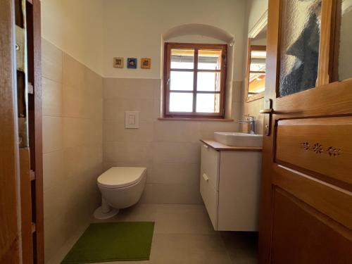 Koupelna v ubytování Iža na brejgi