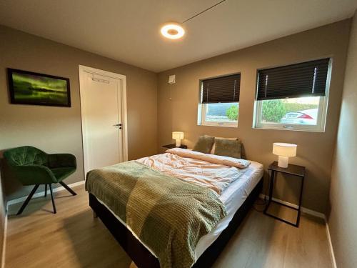 Postel nebo postele na pokoji v ubytování Apartment Suite in Os