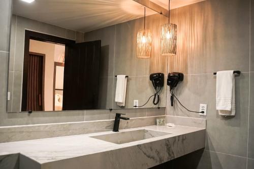 Et badeværelse på Porto Seguro Praia Resort All Inclusive - Oficial