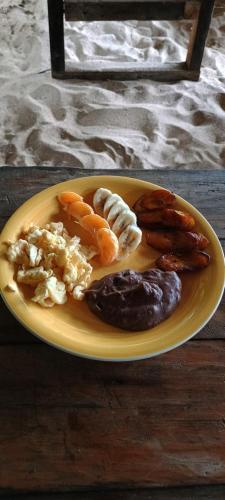 Jídlo v penzionu nebo okolí