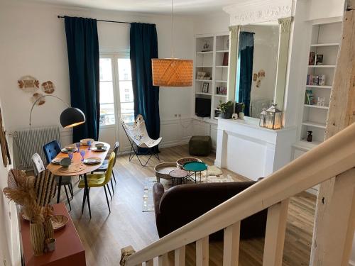 Et opholdsområde på superbe duplex