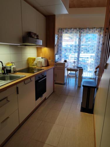 Virtuve vai virtuves zona naktsmītnē Duplex Télémark