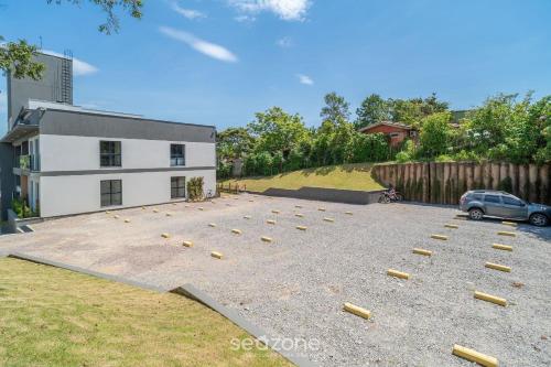 Bygningen som lejligheden ligger i