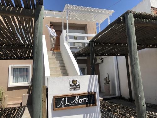 En balkon eller terrasse på Al Mare